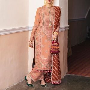 Pakistani Designer Hussain Rehar outfit